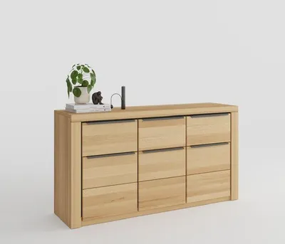 Produktbild von Sideboard Kommode Brest Kernbuche geölt Teilmassiv Breite 160cm Anrichte