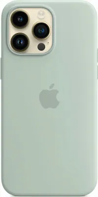 Obrázok produktu pre Apple iPhone 14 Pro Max Silikon Case mit MagSafe Agavengrün iPhone 14 Pro Max