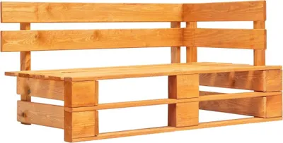 Immagine prodotto di vidaXL Set da salotto in pallet 4 pezzi in legno di pino impregnato marrone miele