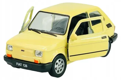 Produktbild von Welly Fiat 126P Maluch Auto im Maßstab 1:34