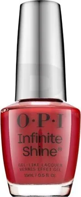 Produktbild von OPI Infinite Shine Big Apple Red, 15 ml, Rot, Big Apple Red, Färbung, Glanz, Flasche