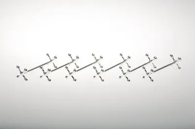 Produktbild von 6tlg. Messerbänkchen-Garnitur, versilbert, 7,5 cm