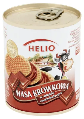 Zdjęcie produktu dla Kajmak Helio smak czekoladowy 400 g