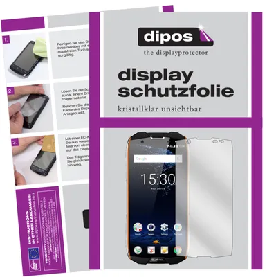 Produktbild von 2x Schutzfolie für Oukitel WP5000 klar Displayschutzfolie Folie Display Schutz