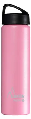 Thermosflasche 750 ml, Edelstahl 18/8, doppelwandig, rosa
