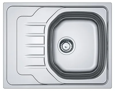Produktbild von Franke OLL611-63 - 101.0607.159S1 Edelstahlspüle