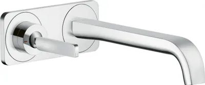 Produktbild von hansgrohe AXOR Citterio E Einhebel-Waschtischmischer Unterputzmodell mit Platte für Wandmontage, 36114000
