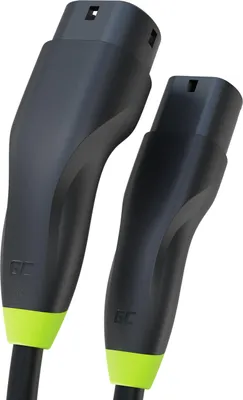 Produktbild von Green Cell EVKABGC03 Ladekabel für Elektrofahrzeuge Schwarz Typ 2 3 5 m