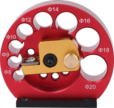 Image de Dowel Maker Jig Kit Metric Adjustable 8 Hole Carbide Inserts Woodworking Electric Drill Milling Round Rod Auxiliary Tool
