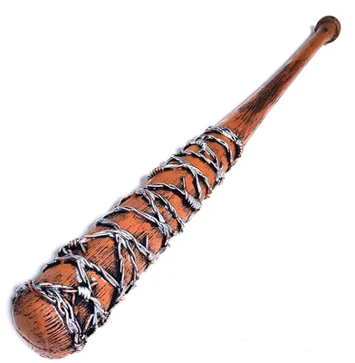 Produktbild von Negan's Schläger aus The Walking Dead 85 cm realistische Waffe des kultigen Charakters