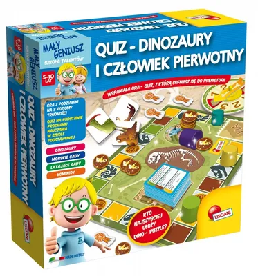 Produktbild von Ich Bin Ein Genie-Quiz Dinosaurier Und Früher Mensch 4374