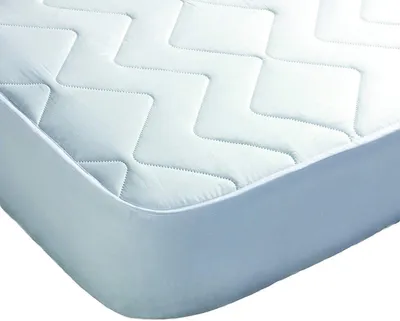 Zdjęcie produktu dla Ochraniacz na materac - pokrowiec na materac - ochrona materaca - wodoodporny i oddychający - 180 x 190/200 cm - biały