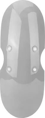 Image de Moto Garde-boue avant court, adaptable sur Triumph T100 2001-2016 (Argent)