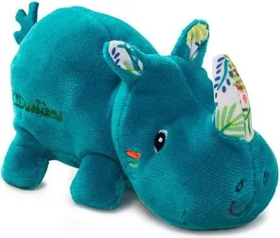 Produktbild von Lilliputiens Marius Mini-charakter Nashorn Blau  Blau One Size