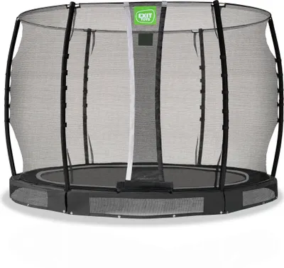 Image de EXIT Allure Classic Trampoline ø305cm – Enterré – Trampoline Enterrée – Rond – Noir