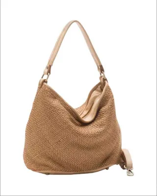 Produktbild von BZNA Bag Sophia Beige Italy Designer Beutel Umhängetasche Damen Handtasche