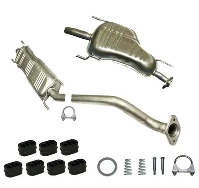 Produktbild von Ferroz Ersatz für Auspuffanlage Opel Astra G CC (F48_, F08_) 1.6 1.8 2.0 16V Chrom Endrohr