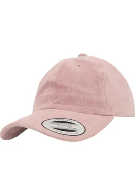 Immagine prodotto di FLEXFIT 6245VC | Cappello a basso profilo in velours / ecopelle scamosciata - Colore: Lightrose - Taglia: Unica