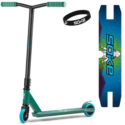 Immagine prodotto di Scooter performante SOKE GO! verde-blu