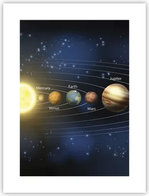 Produktbild von Poster - Poster ohne Rahmen - Kosmos Planet - 30x40 cm - Wand Bild - Wanddeko - Wandbilder - Kunstposter - Wandposter - Bilder - Kunstdruck - Wanddekoration - Wandbild - P2XPA30x40-3650