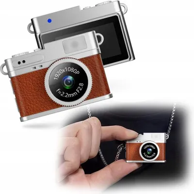Obrázok produktu pre XREC X4 2MP 1080p LCD 0,96 Mini digitálna kamera prívesok / X4 Brown