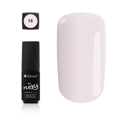 Produktbild von Silcare Flexy Hybrid Nagellack für starke Nägel, 15 ml