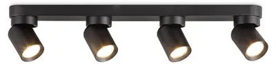 Produktbild von Home Sweet Home - Rundes LED-Downlight - 60 x 10 x 10 cm - Schwarz