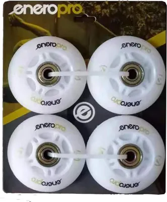 Obrázok produktu pre Kolieska enero proPolyuretán64 mm 4 kusy s ložiskami abec 7 led