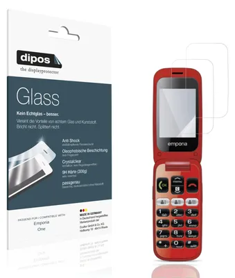 Image de 2x Protection ecrán pour Emporia One Verre souple Film Protecteur 9H dipos
