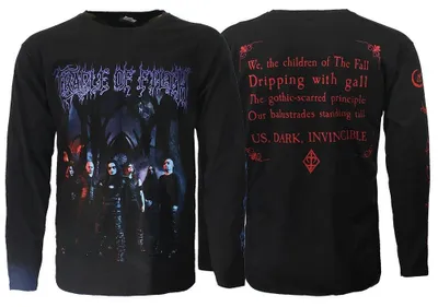 Obrázek produktu pro Cradle Of Filth – Existence Is Futile – tričko s dlouhým rukávem – velikost L