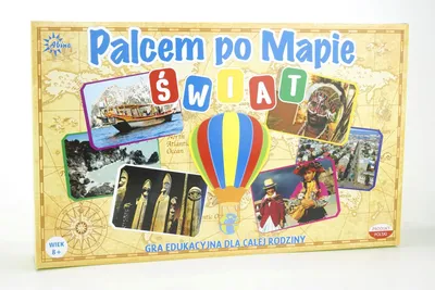 Obrázok produktu pre ABINO Gra Edukacyjna Palcem po Mapie