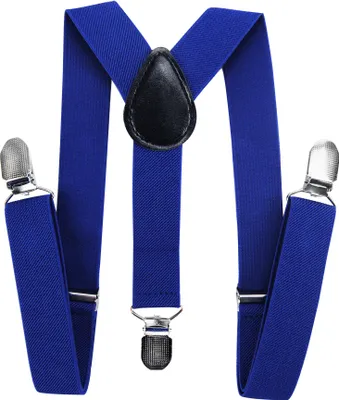 Immagine prodotto di bretelle per bambini axy 1-6 anni bretelle per bambini a Y ragazzi ragazze blu