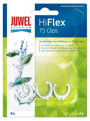 Productafbeelding van Juwel Kunststofclip HiFlex T5 4 Stuks