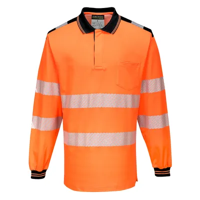 Immagine prodotto di Portwest T184 PW3 Polo Hi-Vis, arancione/nero Gr. M