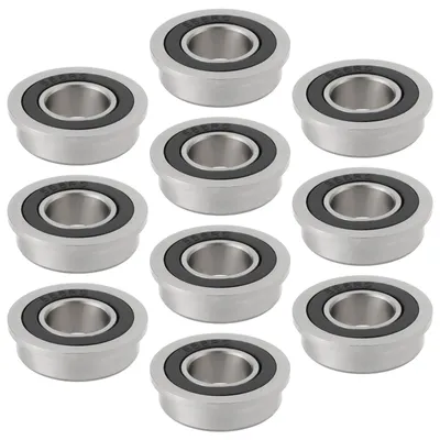 10x Flanschkugellager F688-2RS 8x16x5 mm doppelt abgedichtet
