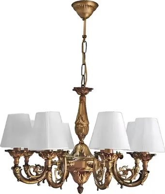 Produktbild von Deckenleuchter Luster Kronleuchter Deckenlampe Lampen Zink Gold Lampe