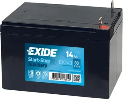Produktbild von EXIDE AGM Auxiliary Starterbatterie 12V 14Ah 80A/EN Batterie