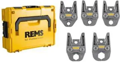 Produktbild von REMS Presszangenset V15,18,22,28,35, 1 Stk.