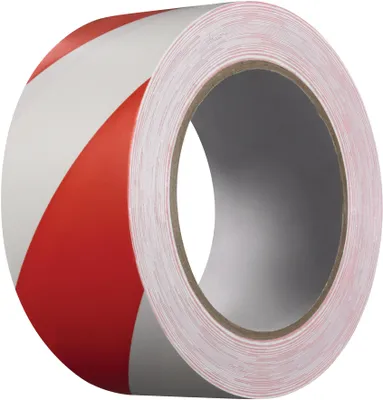 Zdjęcie produktu dla taśma ostrzegawcza kip Extra 339 PVC czerwona / biała - 339-58