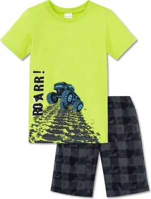 Produktbild von Schiesser 161307 - Jungen kurzer Schlafanzug / Shorty Größe 98