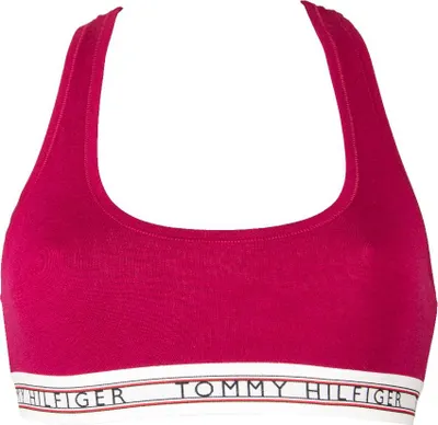 Immagine prodotto di Bralette donna TOMMY HILFIGER brassier reggiseno senza ferretto senza agganciatura adatto anche per lo sport articolo XW0XW02764, XL, Cotone 36%,Modal 56%,Spandex 8%