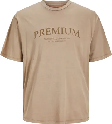Produktbild von Jack & Jones Bluwinston Kurzarm-t-shirt Beige XL Mann Beige XL