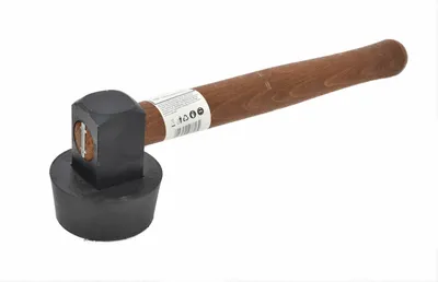 Obrázek produktu pro Kladivo na dlažbu, pryžové kladivo, 1,5 kg s pryžovou násadou