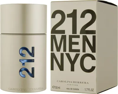 Produktbild von Carolina Herrera 212 NYC Men, Männer, 50 ml, Bergamotte, Flower Stems & Bergamot, Gardenia, Jasmin, Gardenia & Jasmine