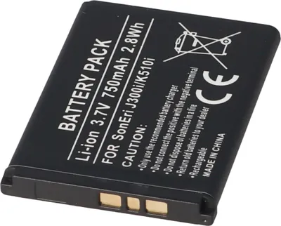 Produktbild von Akku passend für den Sony BST-36 Akku, Sony Ericsson Z550i, W200i, K510i