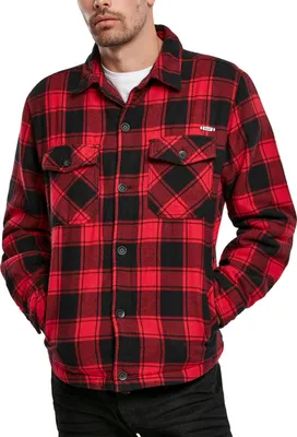 Produktbild von BRANDIT Lumber Jacket czerwony/czarny rozmiar M