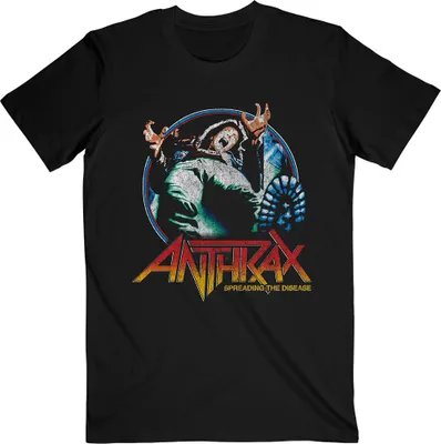 Produktbild von Anthrax Spreading Vignette Black M T-Shirt