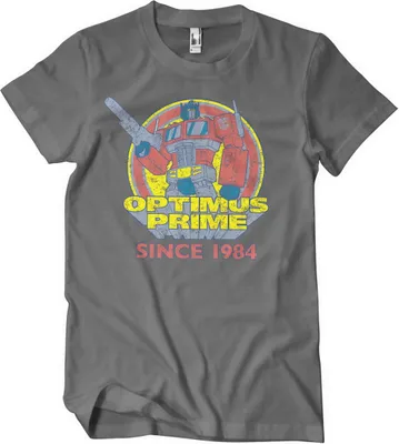 Produktbild von Optimus Prime - Since 1984 T-Shirt - X-Large - DarkGrey