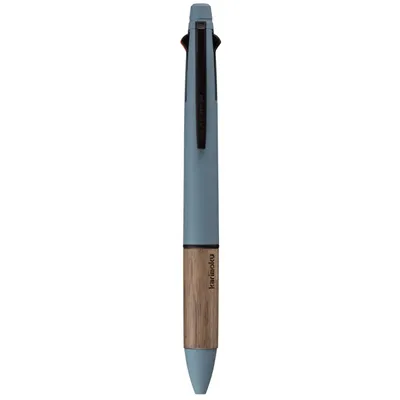 Zdjęcie produktu dla Uni Mitsubishi Pencil Jetstream x Karimoku 4&1 Długopis wielofunkcyjny • 0,5 mm • Stalowy niebieski