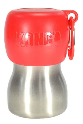 Produktbild von Kong H2O Trinkflasche Edelstahl Rot